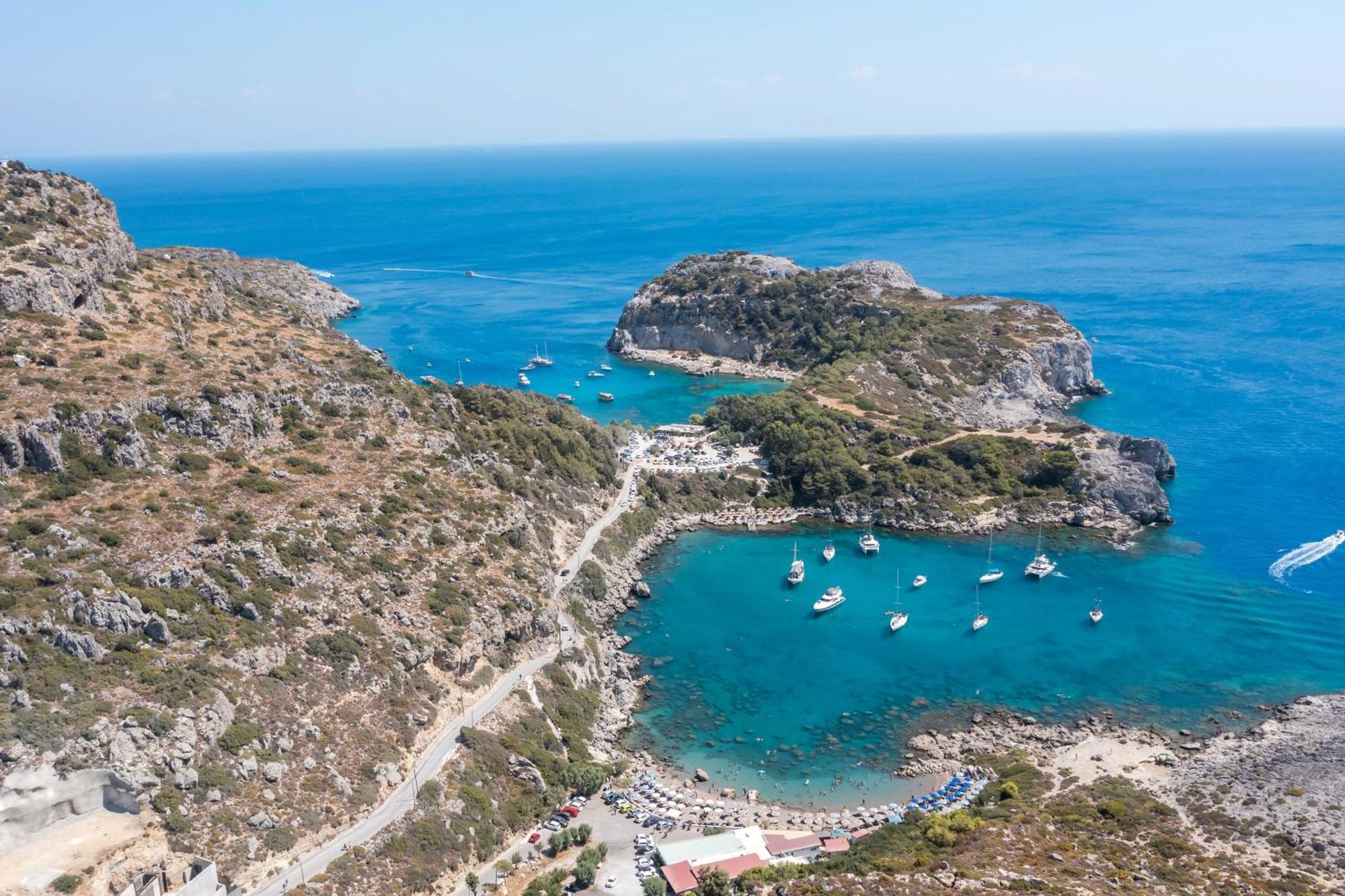 Casa Mikele By Sarikas - Sea Side Suites And Studios -Adults Only Faliraki Exteriör bild